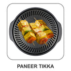 Gas O Grill Aluminum BBQs Full Non-Stick Smokeless Indoor Tandoor JUMBO 14 Inches