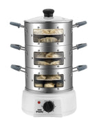 Steemo S.S Momo Maker With S.S Jars Having See Through Windows
