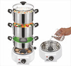 All S.S. Model Steemo Multi Steam Cooker in Food Grade Stainless Steel