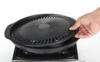 Gas O Grill Aluminum BBQs Full Non-Stick Smokeless Indoor Tandoor JUMBO 14 Inches