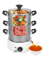 All S.S. Model Steemo Multi Steam Cooker in Food Grade Stainless Steel