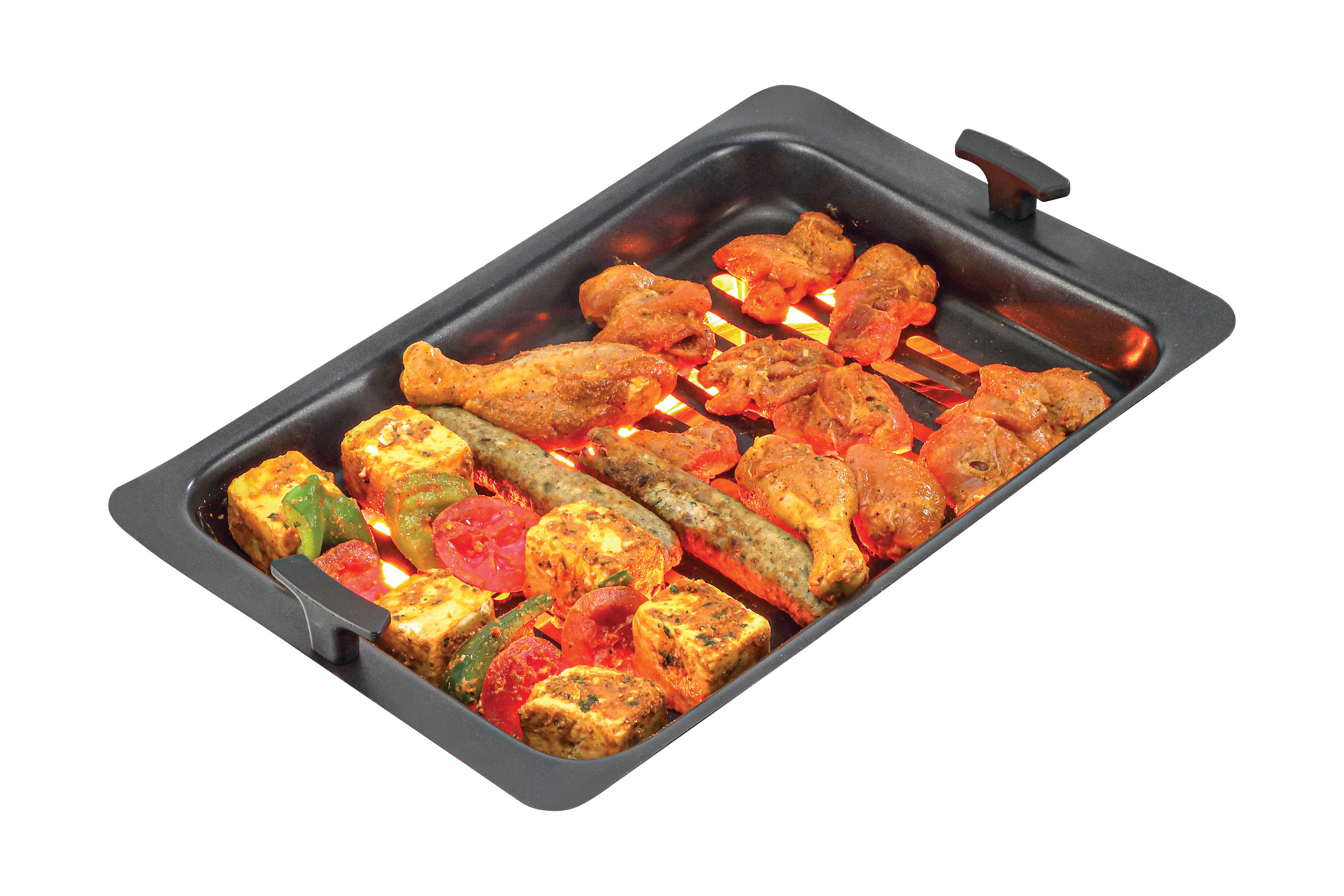 Electric Smokeless Magical Deep Grill 360º Rotational Infrared Indoor & Outdoor Grill